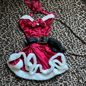 Sexy Santa pinup costume